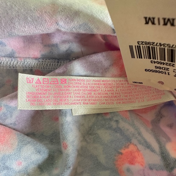 PINK Victoria's Secret Flower Longline Bandeau Bra - Picture 7 of 8